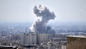 Kouř po útocích v Teheránu (1.3.2026) Kouř po útocích v Teheránu (1.3.2026)