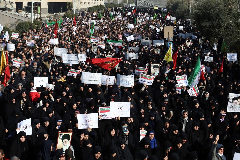 Protesty v Íránu