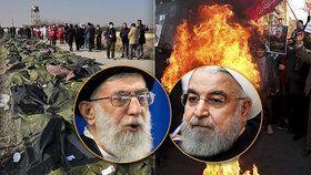 Lži kolem pádu letadla, při kterém zemřelo 176 lidí, by mohly „položit“ íránský režim.