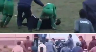 VIDEO: Hrůza! V Íránu lynčovali rozhodčího přímo na hřišti