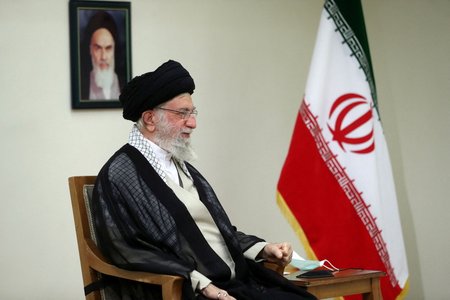 Íránský duchovní vůdce ájatolláh Alí Chameneí