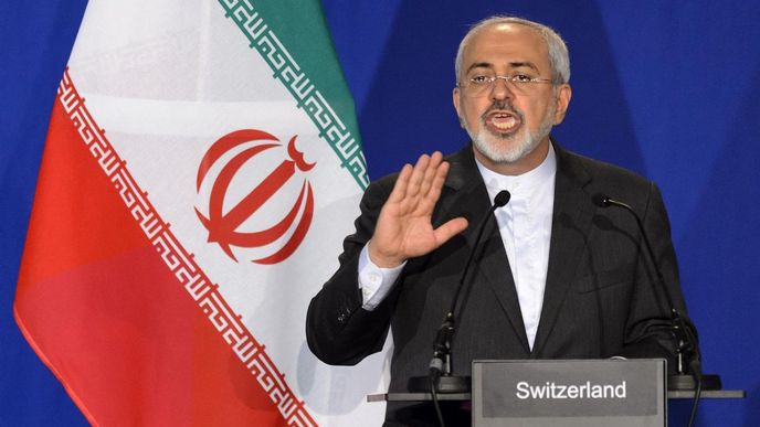 Íránský ministr zahraničí Mohammad Džavád Zaríf (ilustrační foto)