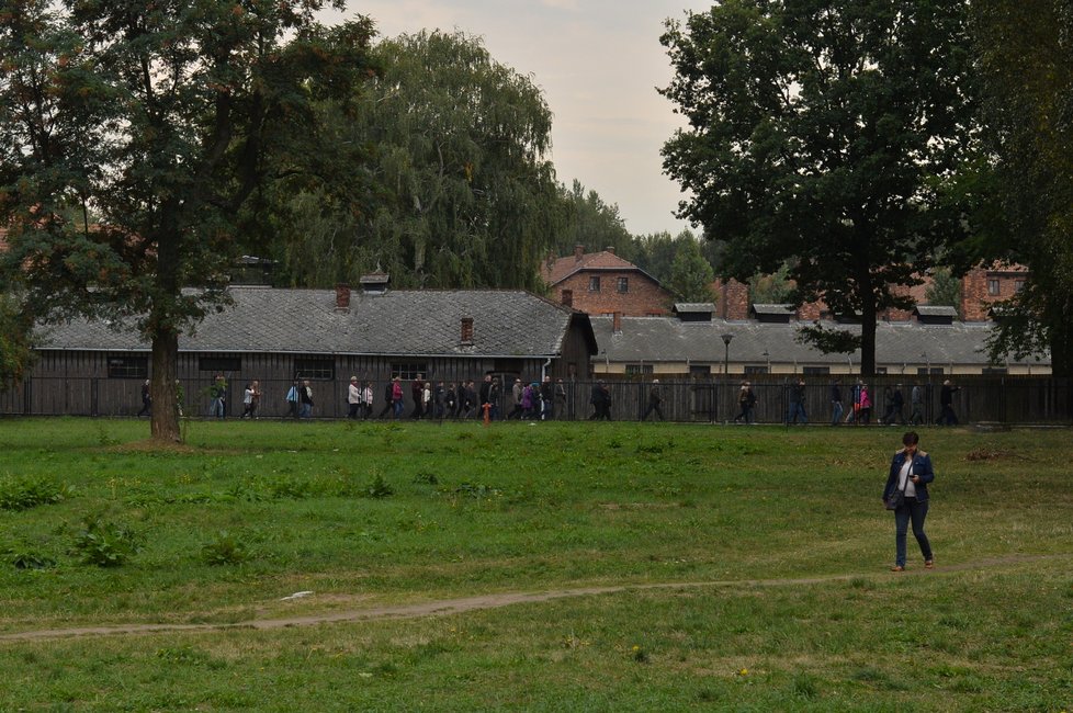 Koncentrační tábor v Osvětimi byl osvobozen roku 1945.