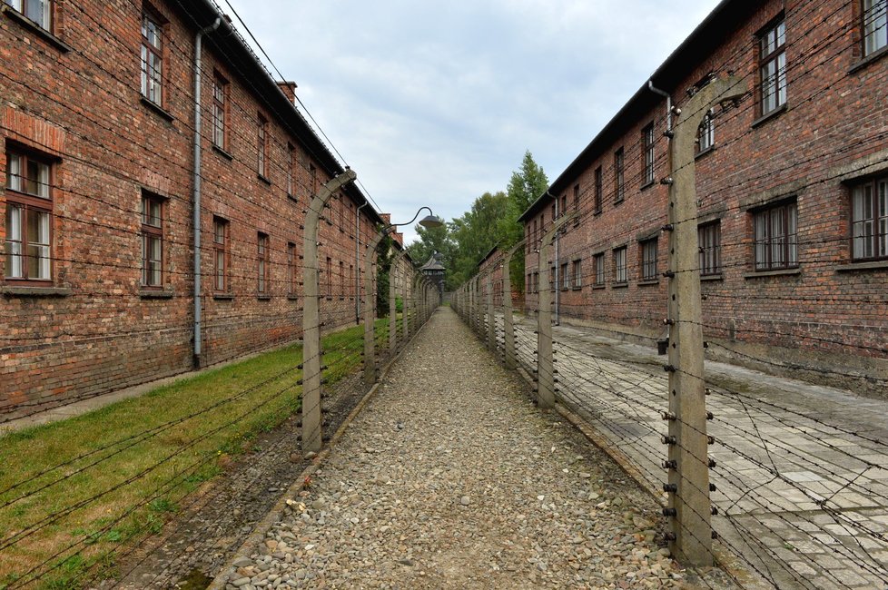 Koncentrační tábor Osvětim - Auschwitz Birkenau.