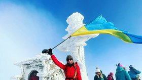 Irina Galayová (33) ukrajinská horolezkyně a politička