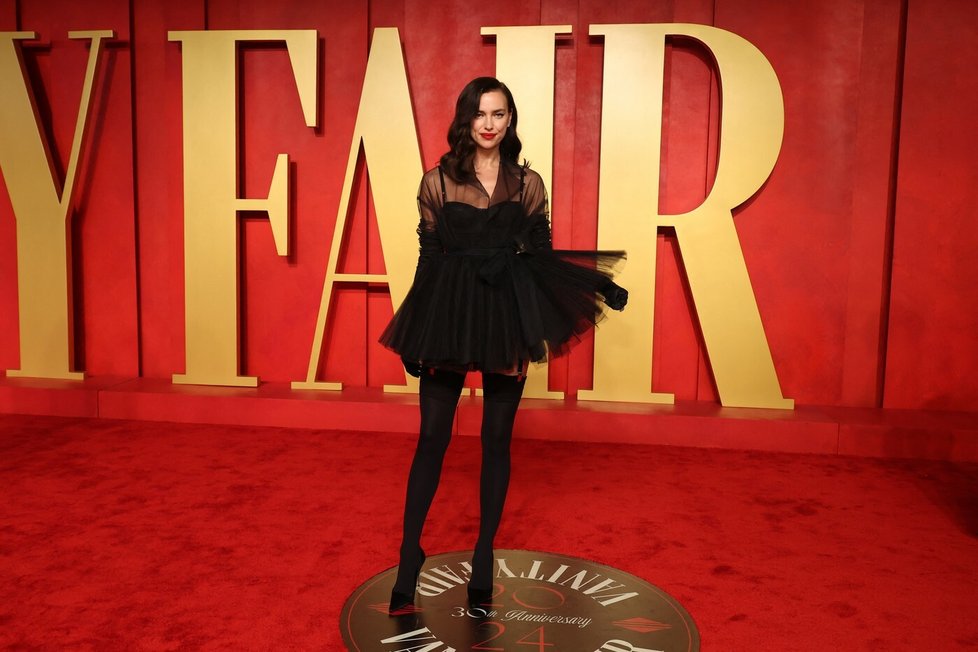 Irina Shayk na Vanity Fair Oscar Party 2024