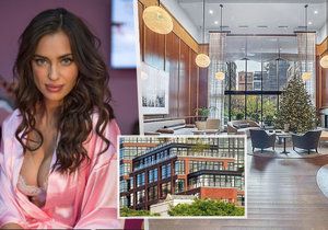 Irina Shayk prodává svůj newyorský byt.