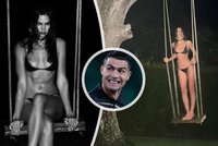Bývalka Cristiana Ronalda Šajková: Půlnoc? Čas na sexy zhoupnutí
