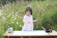 Pětiletá autistická holčička maluje jako Monet