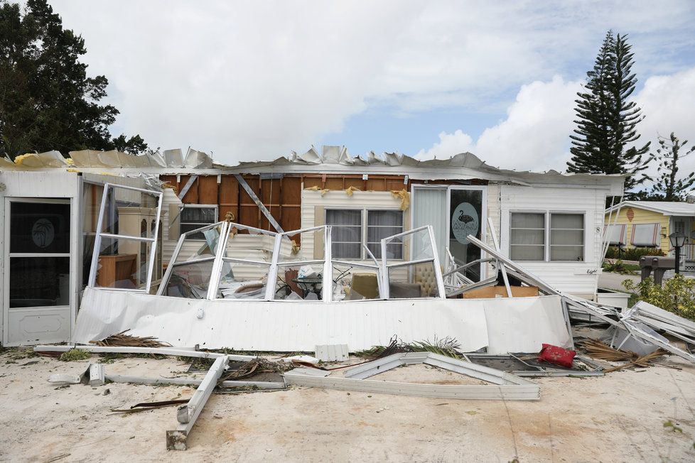 Hurikán Irma udeřil na USA.