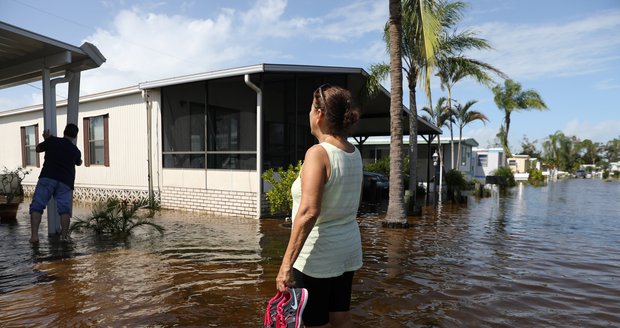 Přes 7,2 milionu lidí je na jihu USA bez elektřiny, Irma se přesouvá do Georgie.