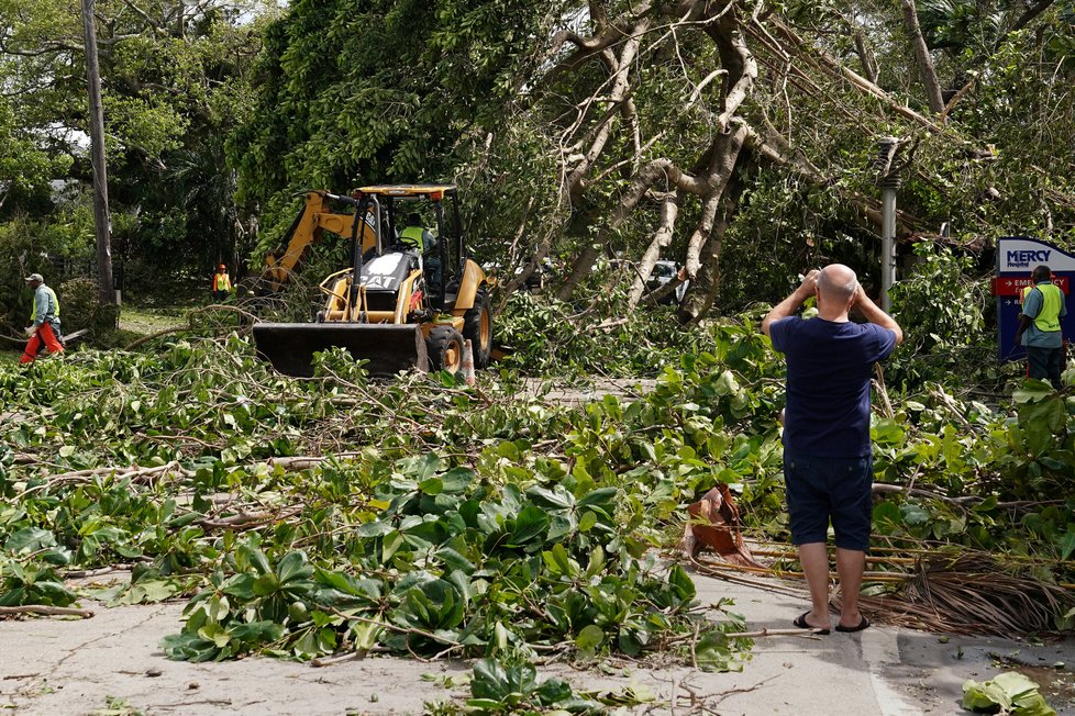 Loňské řádění hurikánu Irma v USA