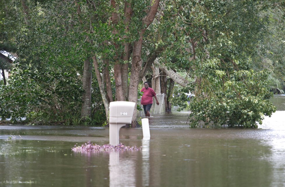 Loňské řádění hurikánu Irma v USA