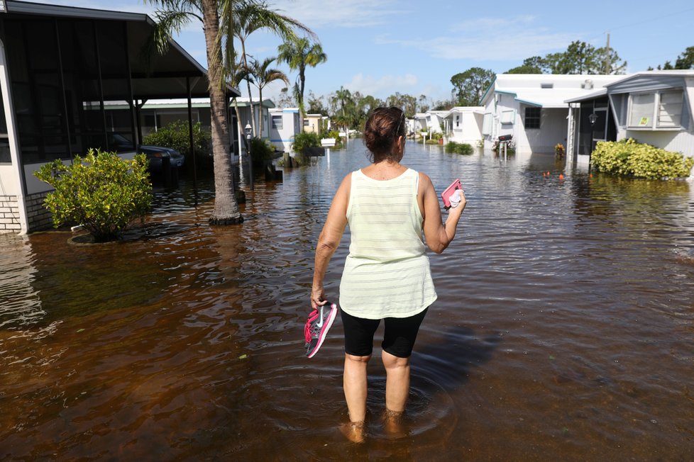 Přes 7,2 milionu lidí je na jihu USA bez elektřiny, Irma se přesouvá do Georgie.