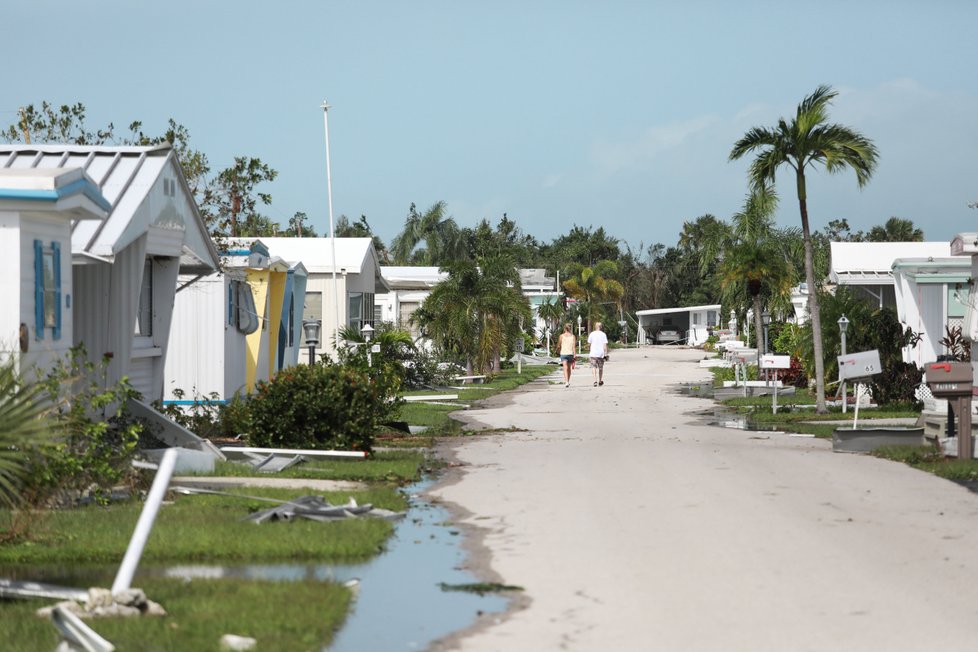 Přes 7,2 milionu lidí je na jihu USA bez elektřiny, Irma se přesouvá do Georgie.