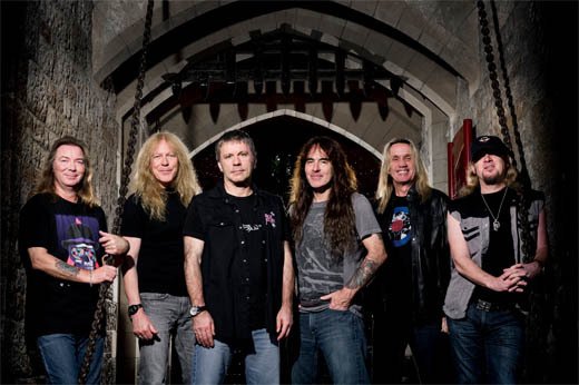 Heavymetalová kapela Iron Maiden
