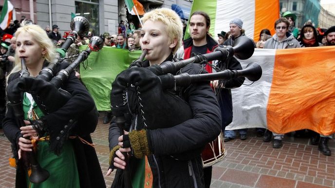 Irové slavili také v Moskvě