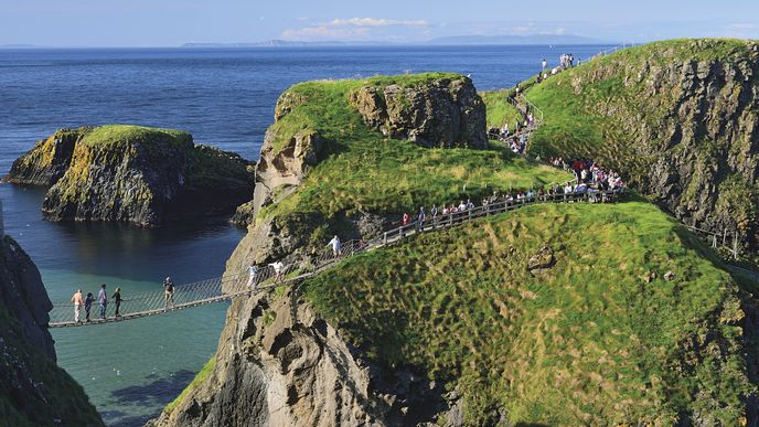 Carrick-a-rede Bridge: největší turistická past, kterou na nás narafičili