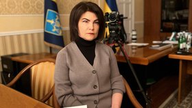 Ukrajinská státní zástupkyně Iryna Venediktovová