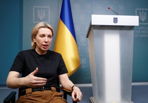 Ukrajinská vicepremiérka Iryna Vereščuková.