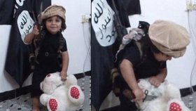 Malý kat: Chlapeček ve jménu ISIS uřízl hlavu medvídkovi