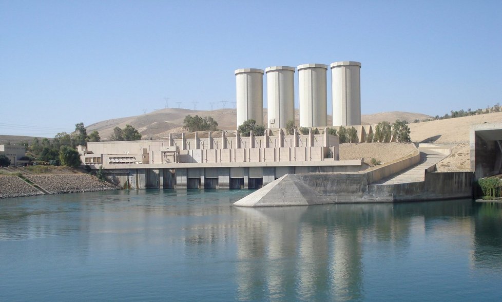Mosulská přehrada.
