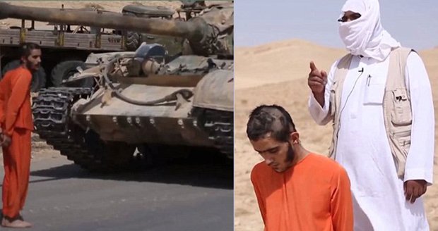 ISIS má nový brutální způsob popravy: Syrského vojáka rozdrtili zaživa tankem