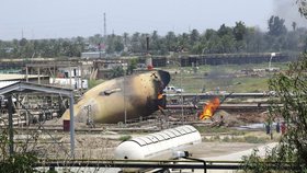 Teroristé z Islámského státu udeřili v Iráku na plynárenský závod.