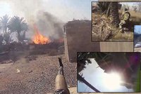 Válka očima džihádisty: Terorista z ISIS nahrál vlastní smrt, dostal to do hlavy od snipera
