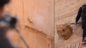 Barbaři z ISIS zničili samopaly a palicemi 2 000 let staré památky.