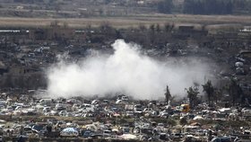 ISIS podle arabsko-kurdské koalice SDF drží rodiny jako živé štíty. Dobývání poslední bašty chalífátu se chýlí ke konci, (19.03.2019).