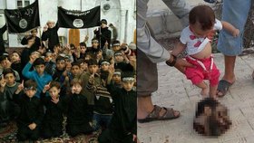 Teroristé na území Sýrie a Iráku do svých bojů zatahují i malé děti