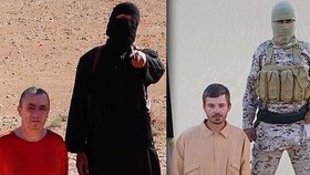 Je džihádista z nového videa (vpravo) John? Oba muži mají společné rysy.