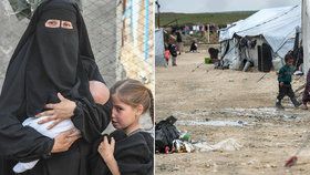V severosyrském uprchlickém táboře Hawl jsou desetitisíce lidí včetně dcer australského džihádisty, (ilustrační foto).