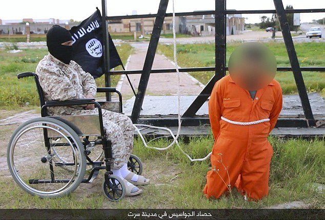 Handicapovaný kat Islámského státu