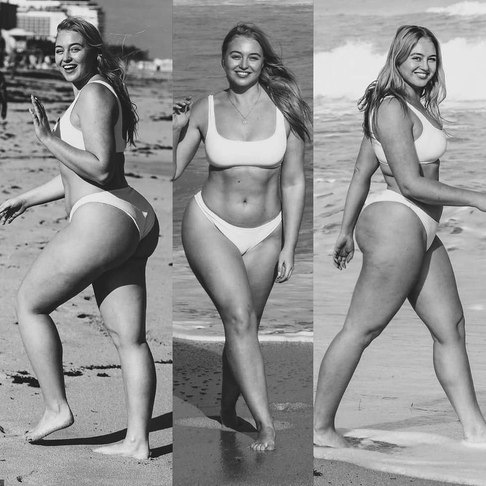 Plus size modelka Iskra Lawrence