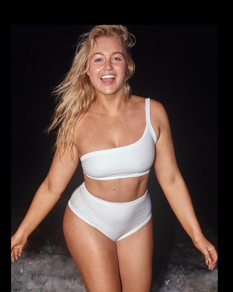 Plus size modelka Iskra Lawrence