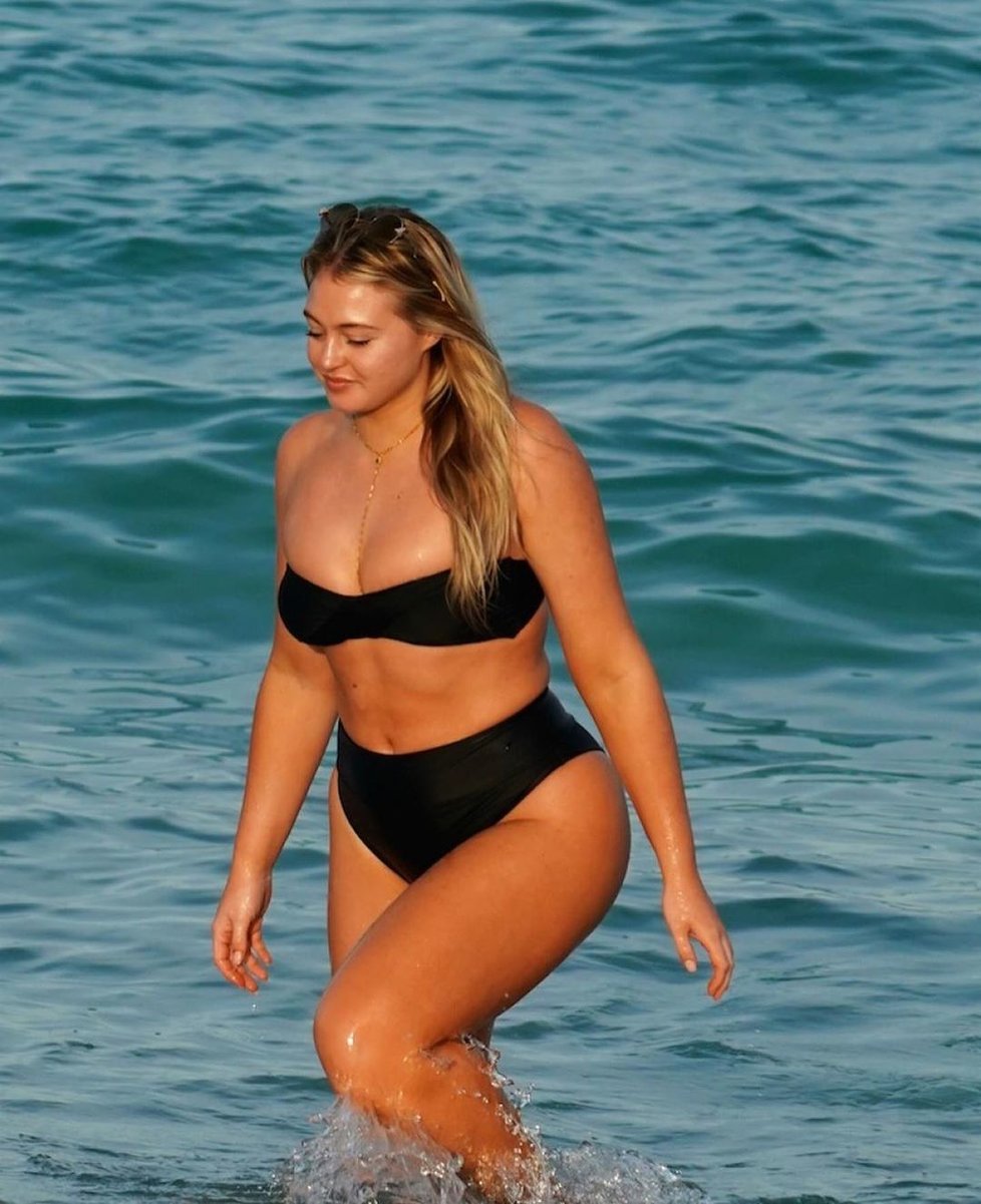 Plus size modelka Iskra Lawrence