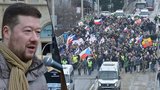 Čechy Čechům, ne vyznavačům! Hřmělo na demonstraci proti islámu. Vystoupil i Okamura