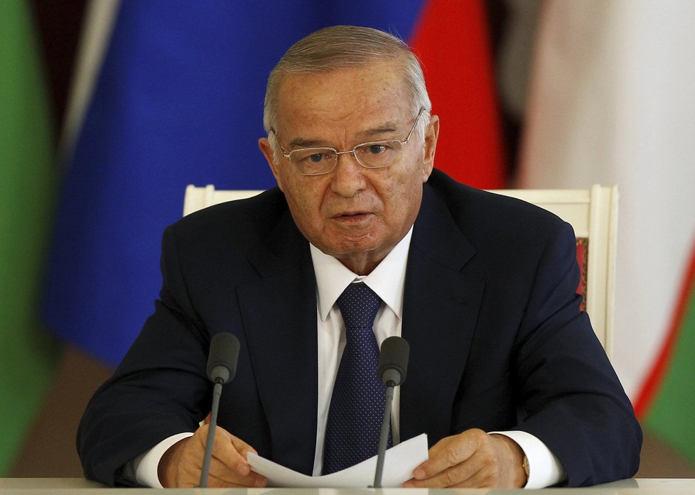 Islam Karimov: V Uzbekistánu zuří boj o moc.