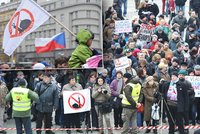 Demonstrace proti islámu v Brně: Sešlo se 600 lidí!