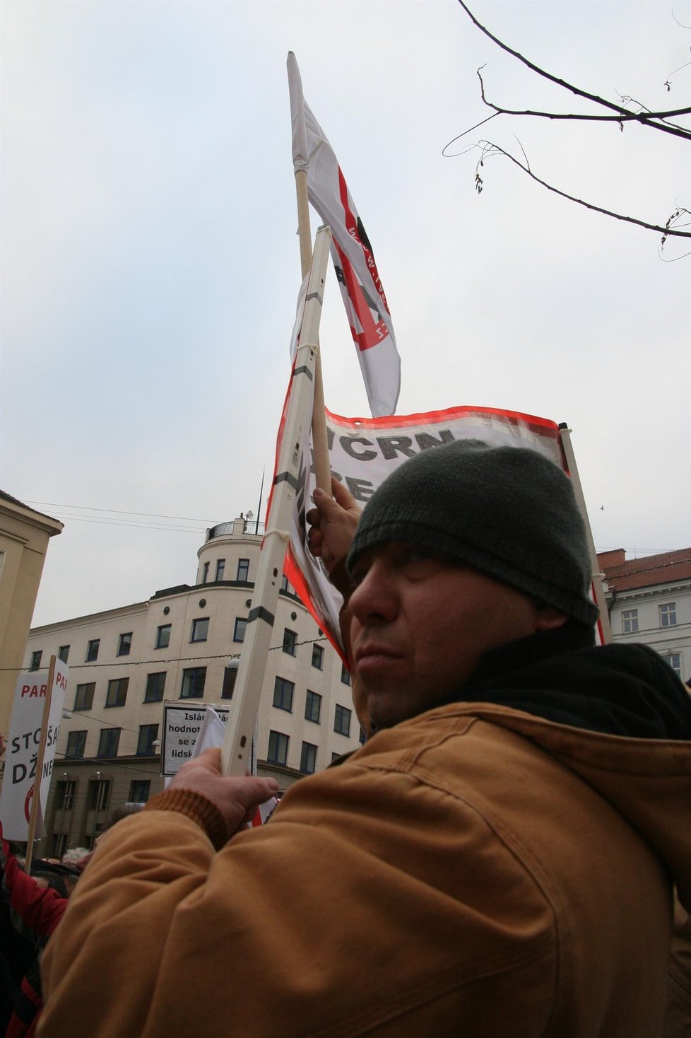 Iniciativa Islám v ČR nechceme protestovala proti muslimům v Česku.