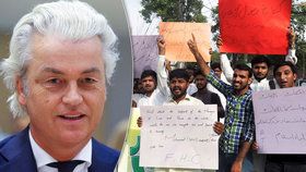 Tisíce radikálních pákistánských muslimů v pátek ukončily svůj protest proti plánované soutěži karikatur proroka Mohameda poté, co odpůrce islámu a předseda nizozemské Strany pro svobodu Geert Wilders ve čtvrtek oznámil, že se rozhodl klání zrušit (31.8.2018).