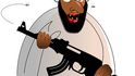 Islámský bojovník - ilustrace