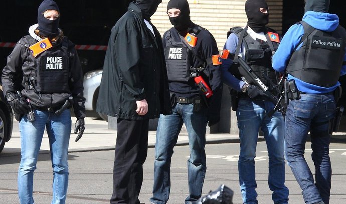 ilustrační foto, Belgická policie po útocích v Bruselu