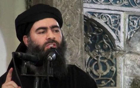 Terorista abú Bakr Bagdádí (44).