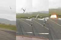 Šokující video havárie letadla: Dva mrtví, kopilot přežil – už druhou havárii!