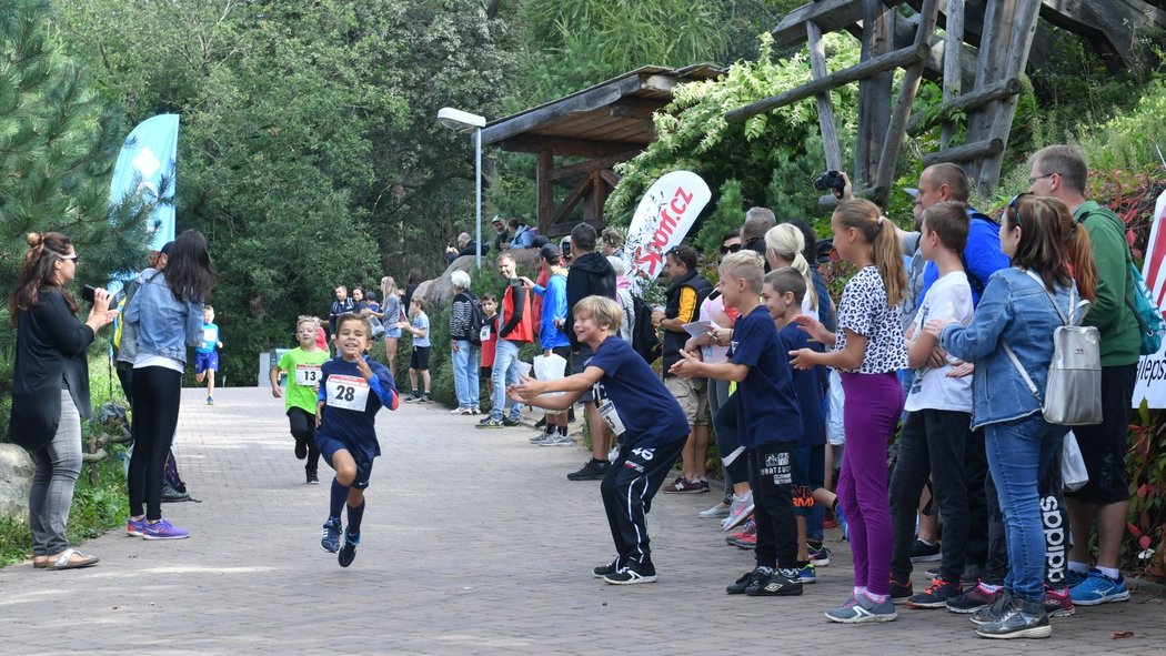 Dětský iSport LIFE závod v ZOO Brno přinesl spoustu radosti