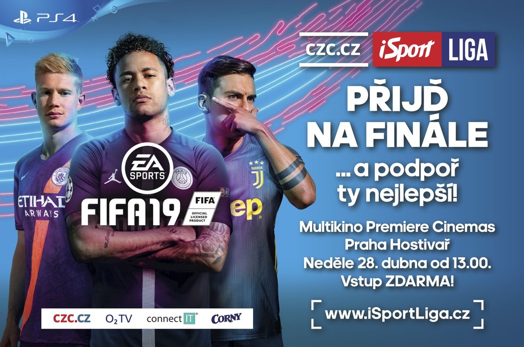 První offline finále iSport LIGY proběhne v neděli 28. dubna