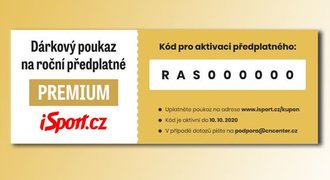 iSport Premium jako dárek. Pořiďte před Vánoci roční předplatné